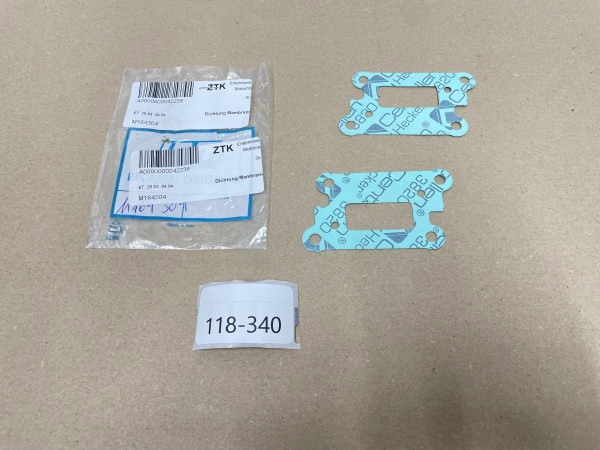 2x Franco Morini S6 Membrandichtung Dichtung - LEM LX3 Malaguti engine (118-8)