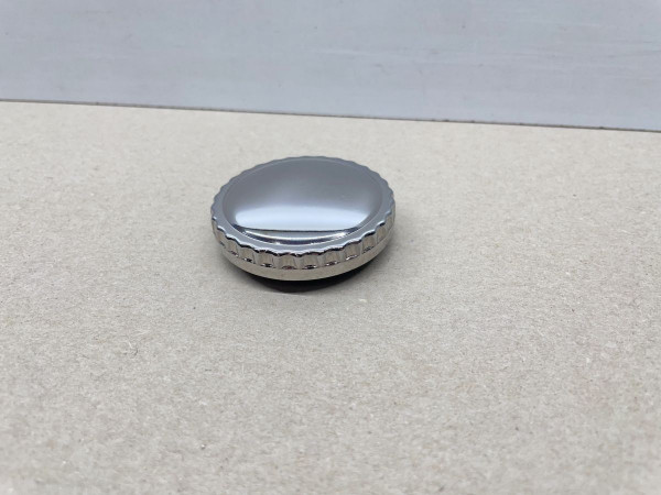 Chrom Tankdeckel 30mm - Puch Maxi Mofa Hercules Prima M Tankstopfen (94-506)