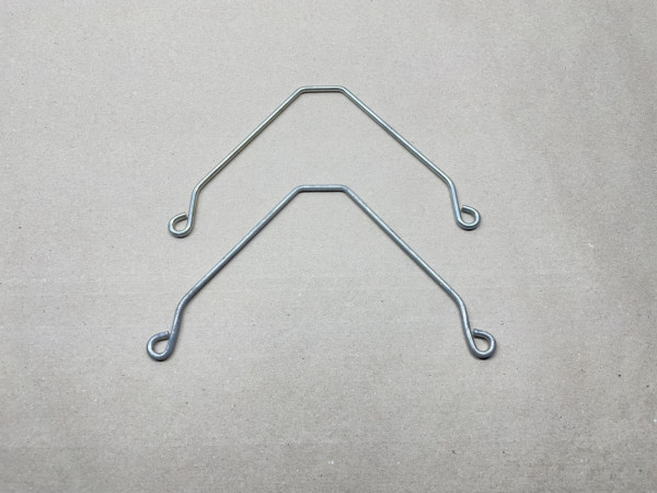 Motobecane Mobylette ? 2x Feder für Vorderradbremse 175mm Bremse (39-71R)