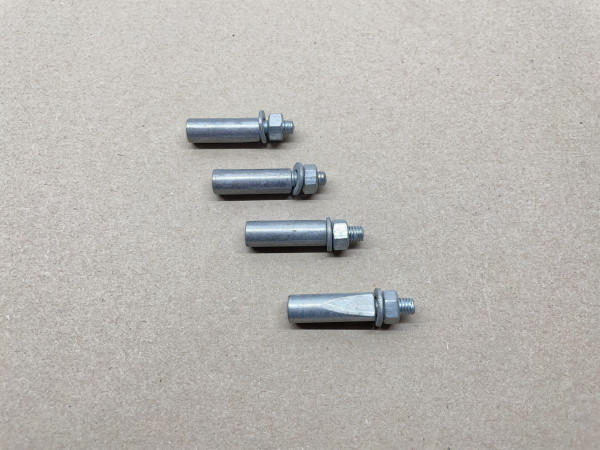 4x Kurbelkeile Kurbelkeil Tretlagerkeil 9,5 mm kurze Fläche Fahrrad Mofa (94-482)