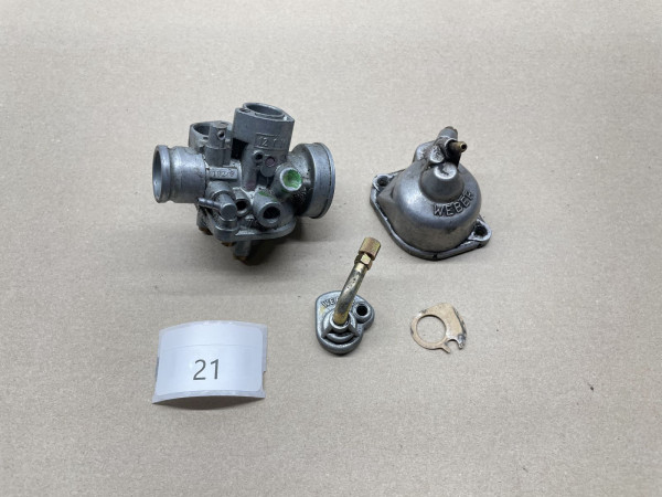 Piaggio Zip, Sfera, TPH - ORIGINAL Weber 12OM Vergaser carburetor Vespa ET2 (W8)