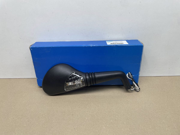 Rückspiegel mit LED Blinker rechts - Yamaha MBK mirror with turn signal (118-17)