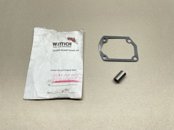 Sachs 50/2 MLC Dichtung Zylinderfuß + Sachs 505 Buchse Kupplungshebel (39-76R)