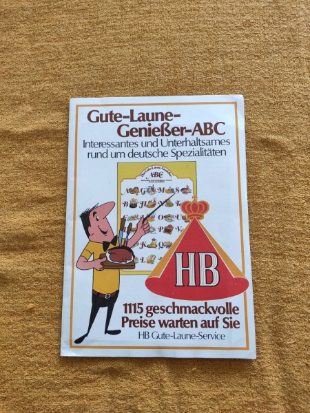 HB - Gute Laune Genießer ABC Zigaretten Werbung Sammler 1978 ! -- (31)