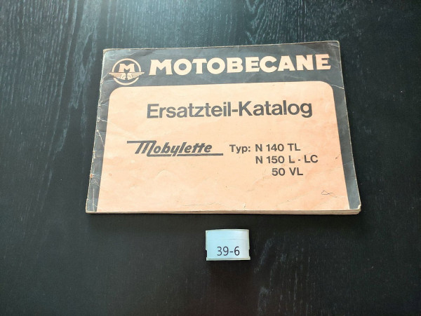 Mobylette N140 TL, N150 L LC, 50VL ORIGINAL Ersatzteil-Katalog Motobecane (39)