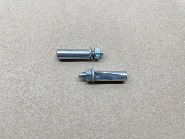 2x Kurbelkeile Kurbelkeil Tretlagerkeil 9,5 mm lange Fläche Fahrrad Mofa (94-423)