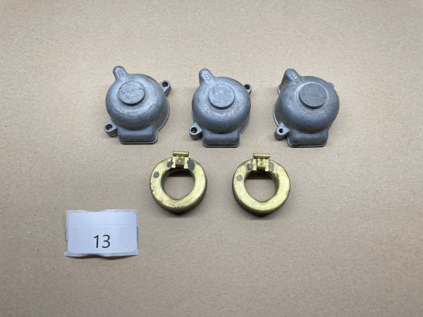 3x ORIGINAL Schwimmerkammer + 2x Schwimmer Vergaser 1/19/26 Zündapp KS 50 (W9)