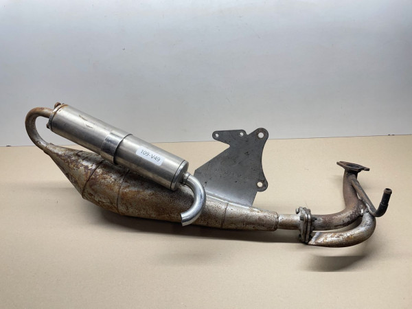 Auspuff QJ EX-M2-2 - Roller SFM Explorer Keeway Longjia ? exhaust (109-A)